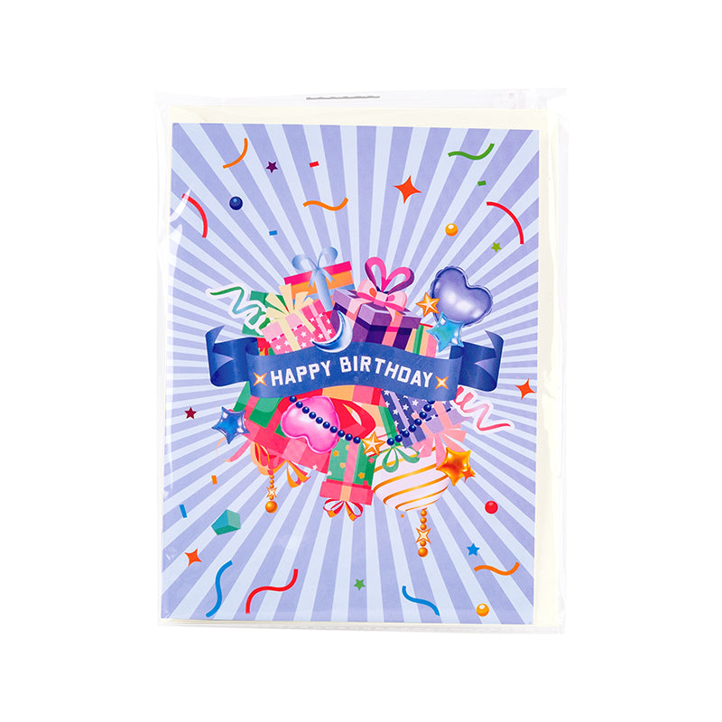 Balloons & Bliss 3D Pop Up Birthday Card