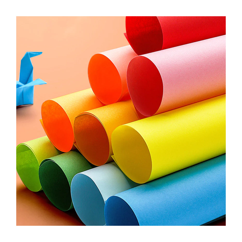 Pack of 50 A5 Assorted Pastel Coloured Card 160gsm Sheets