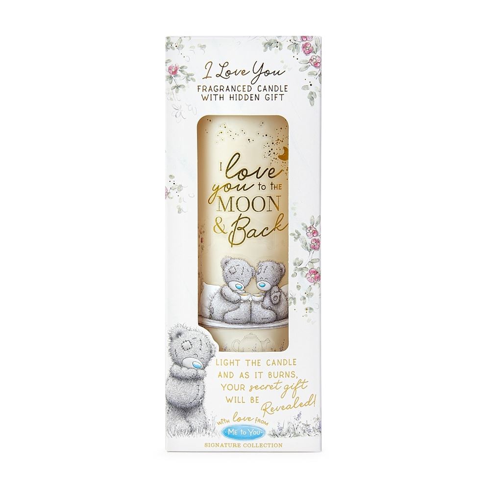 Moon and Back Secret Gift Candle & Keyring Set