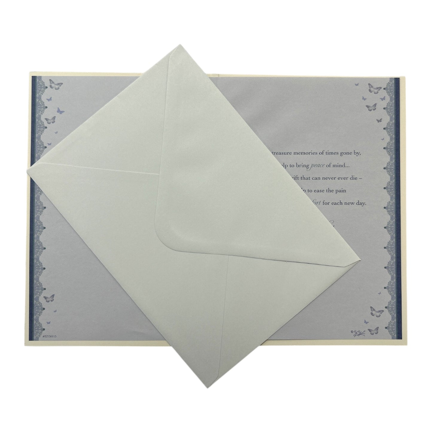 With Deepest Sympathy On Loss of Your Son Echoes of Remembrance Card