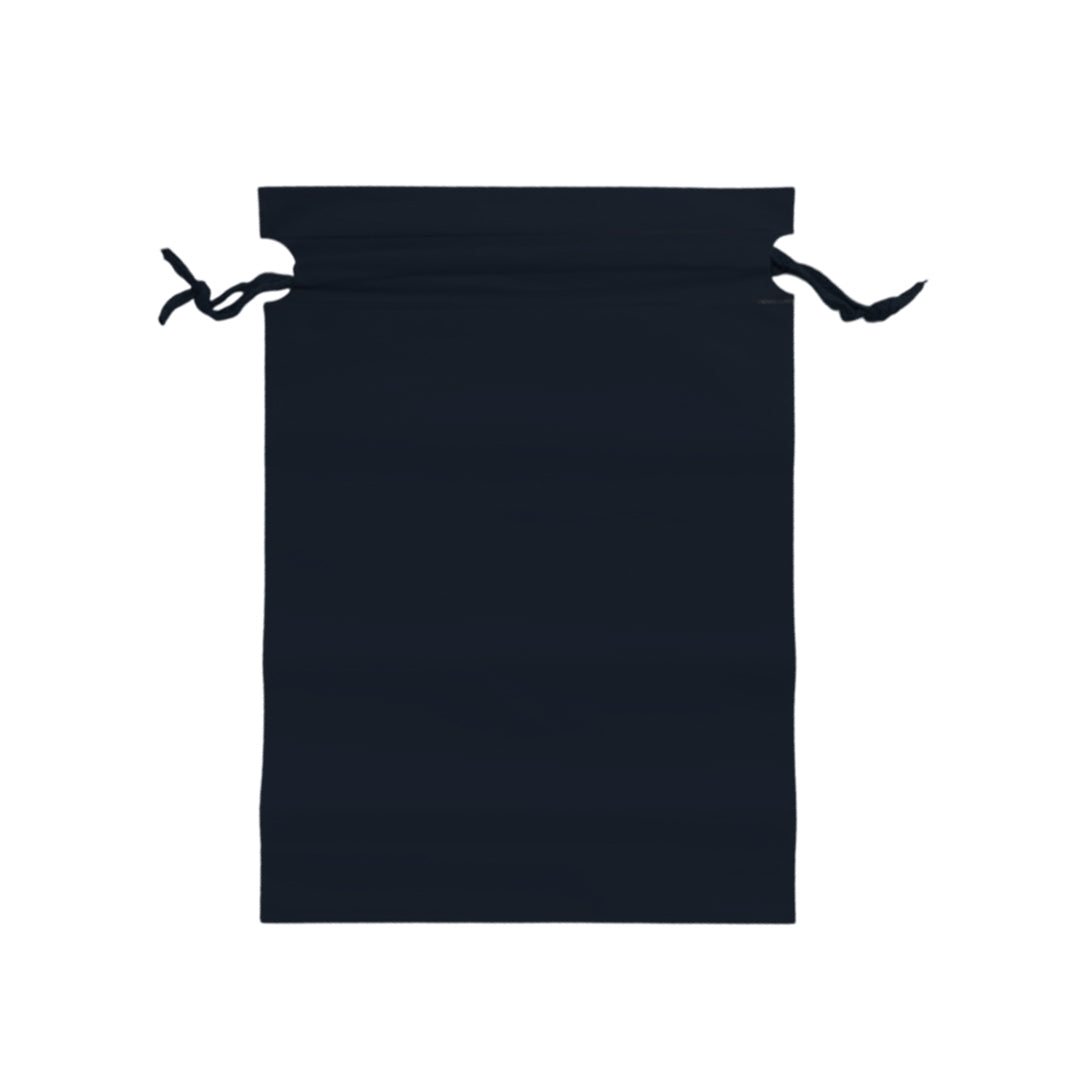 Pack of 25 Black Coloured 21x29cm PEVA Frosted Drawstring Bags