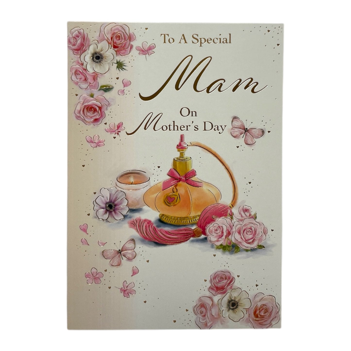 To Mam Pretty Perfume Design Mother's Day Card