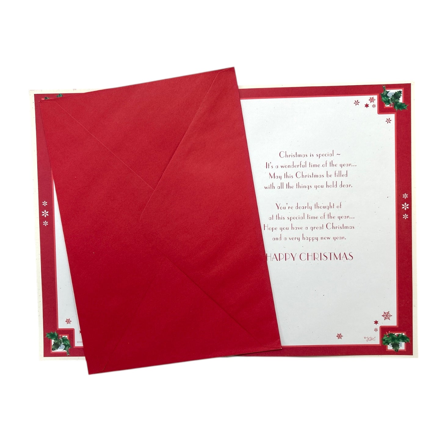 For Daughter and Son In Law Lovely Couple With Snowy Scene Design Christmas Card