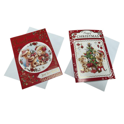 Box of 30 Bumper Cute Christmas Cards with Envelopes