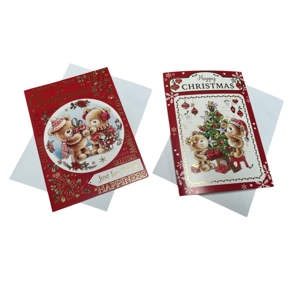 Box of 30 Bumper Cute Christmas Cards with Envelopes