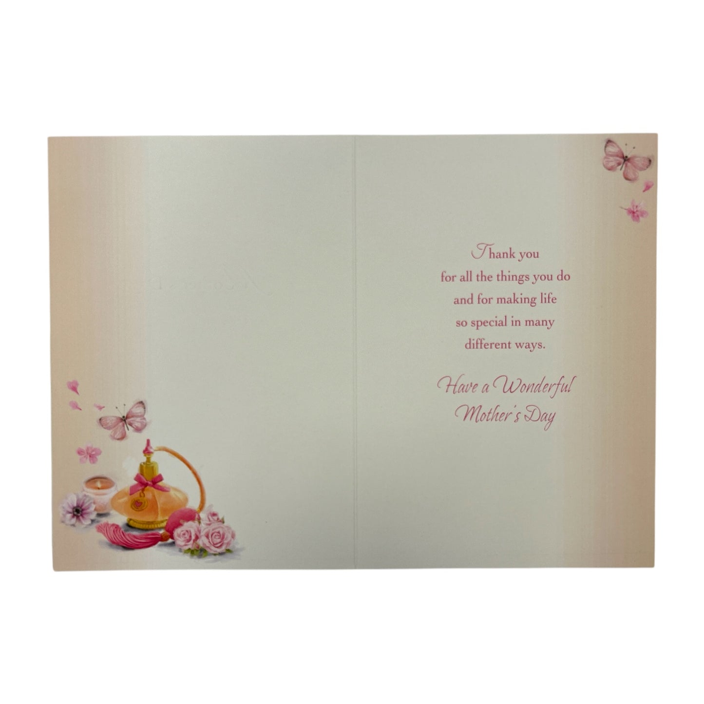 To Mam Pretty Perfume Design Mother's Day Card