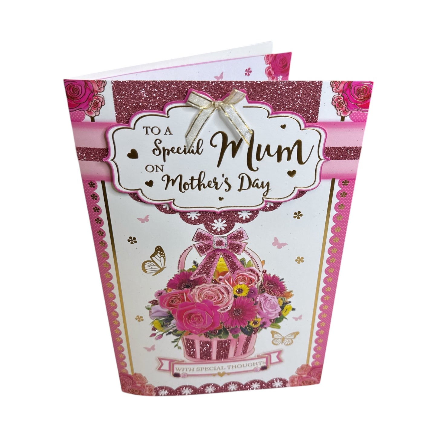 To A Special Mum Traditional Flower Bouquet Mother's Day Boxed Card