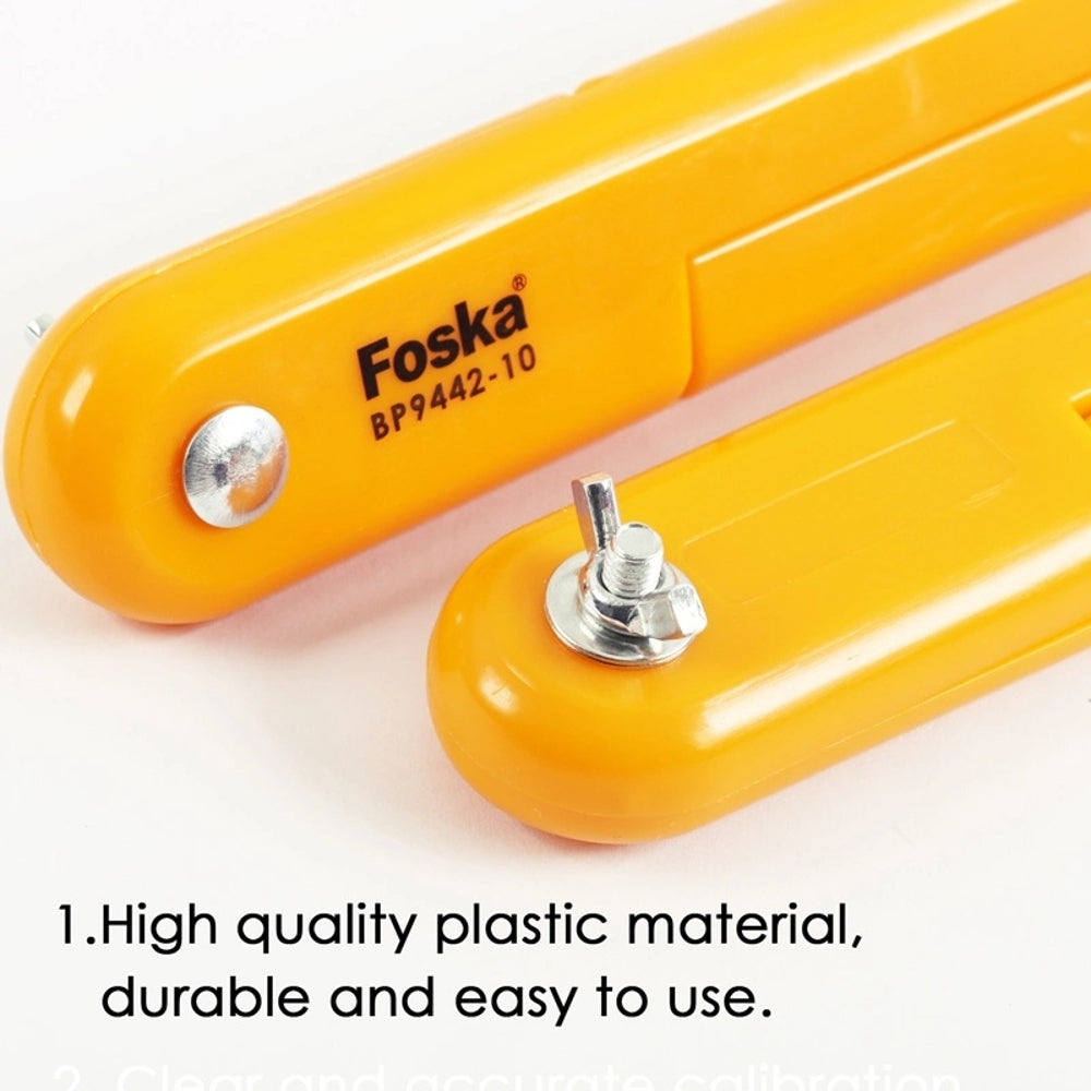 Compass Ruler With Chalk and White Board Marker Holder 45cm