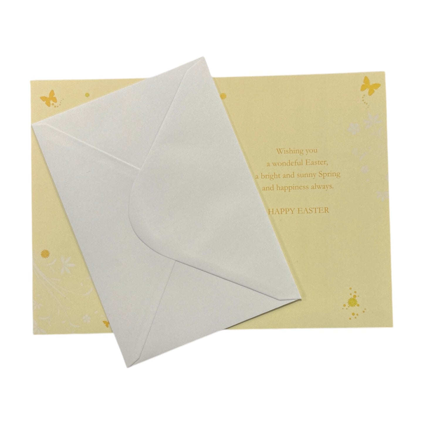 Just For You Photographic Daffodils Design Easter Card