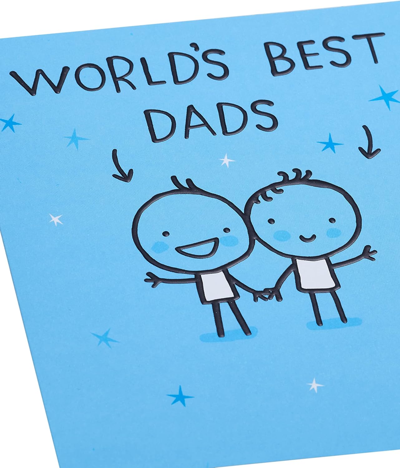 Blue Design Father's Day Card {DC}