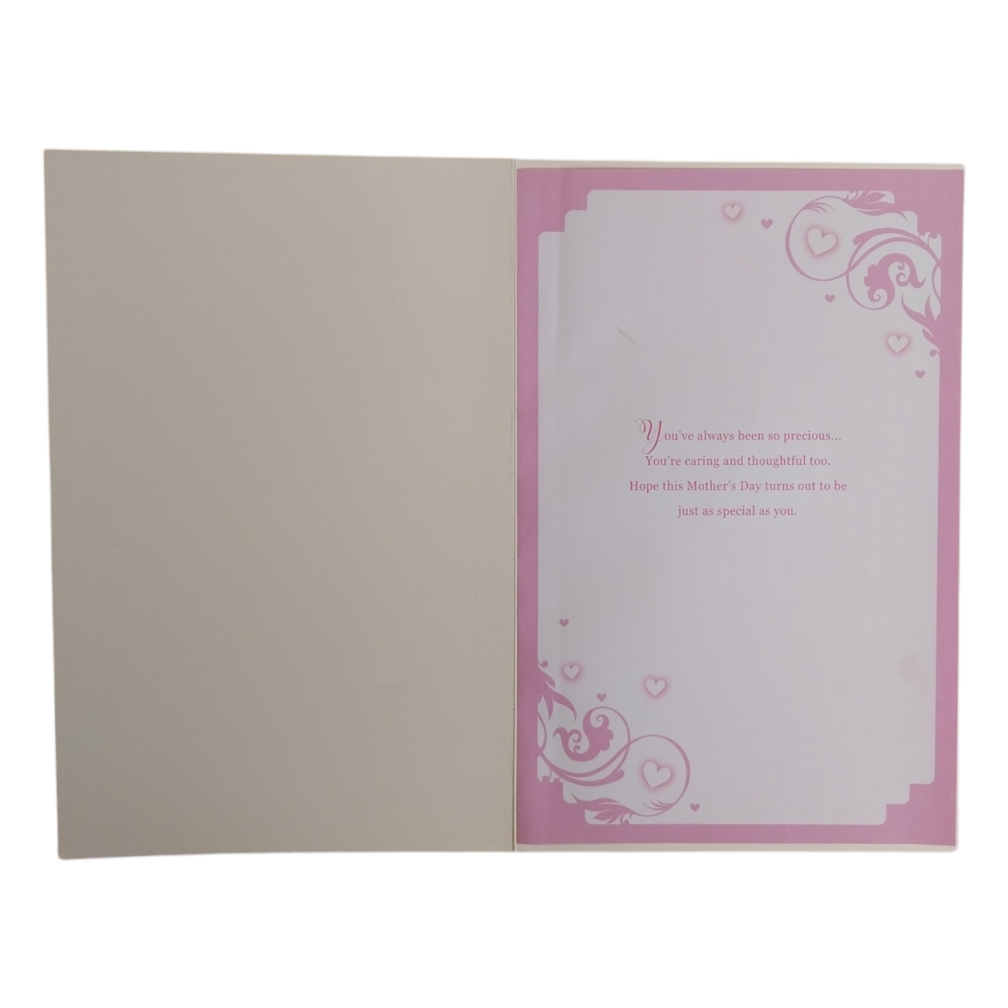 To A Special Nanna Classic Mini Pink Hearts Design Mother's Day Boxed Card