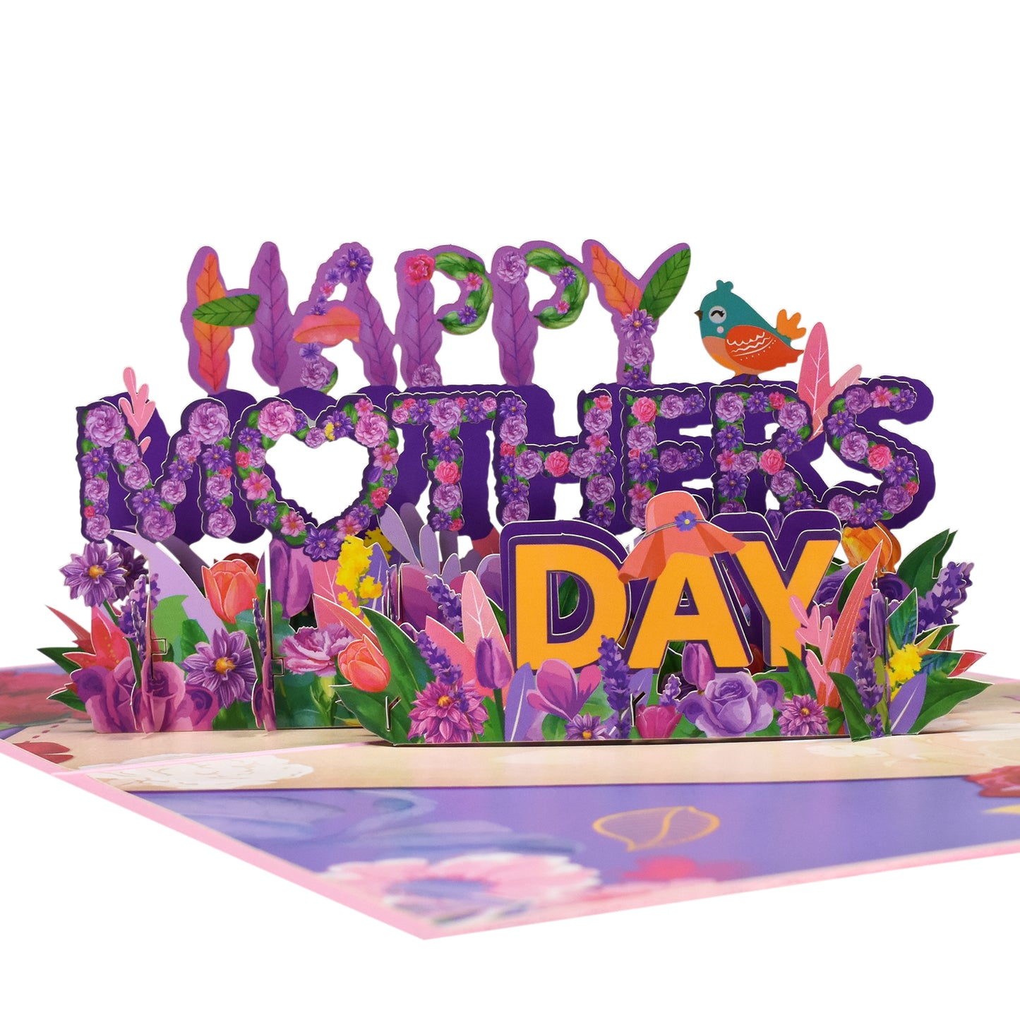 Heartfelt Blooms 3D Pop Up Mother’s Day Card