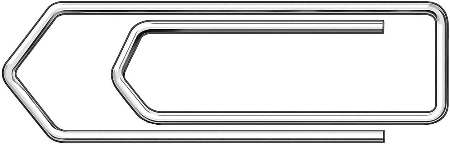 Pack of 1000 No Tear 32mm Paper Clips