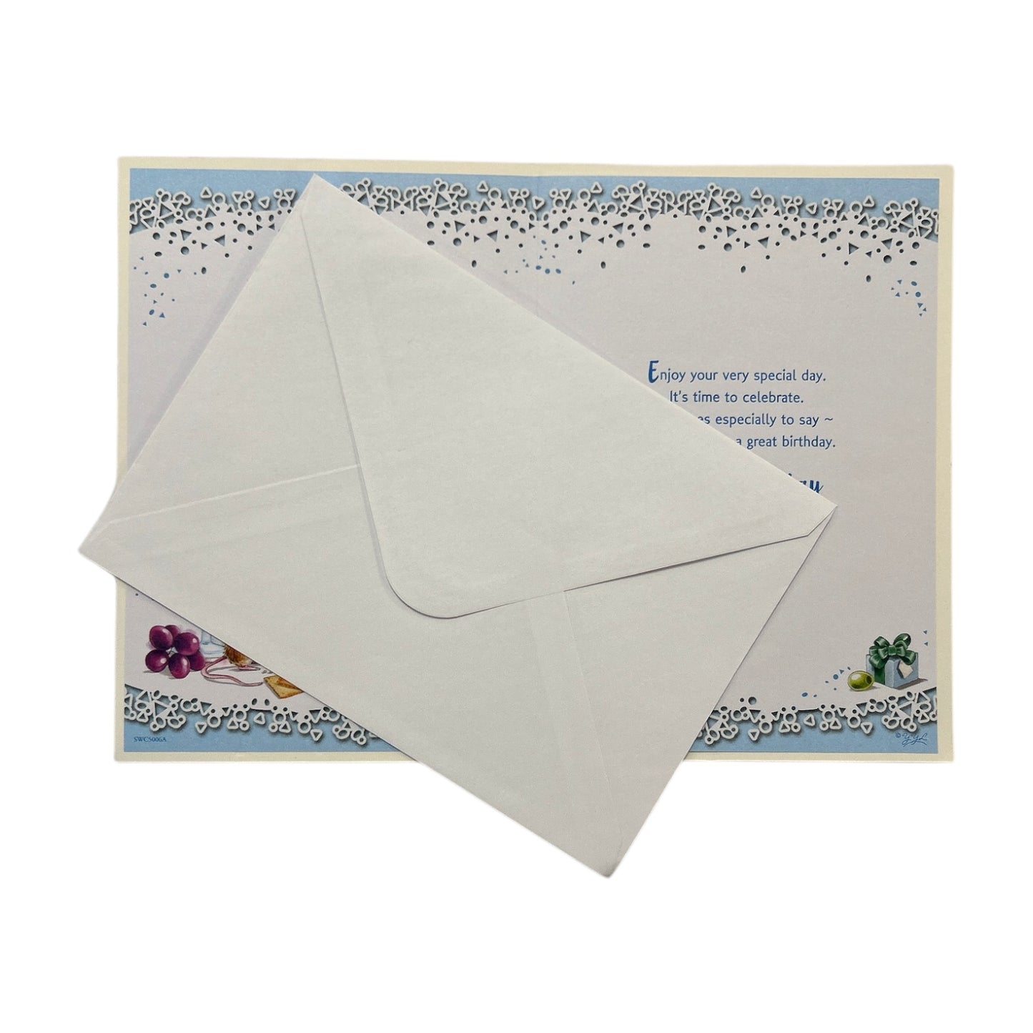 To My Son Mouse Munching Cheese Design Birthday Card