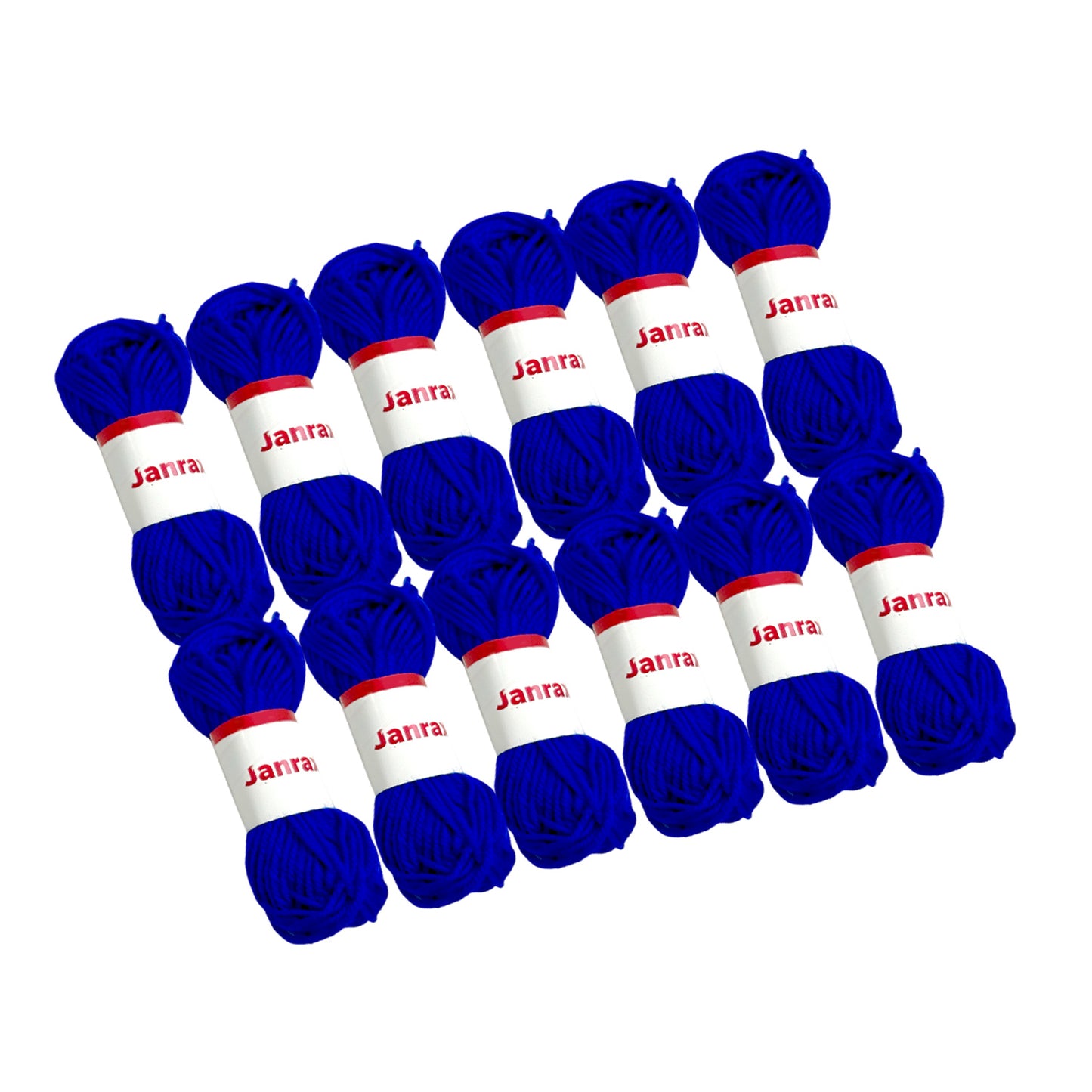 Dark Blue Acrylic Yarn Roll – 10g, 4 Strand 8 Ply Knitting Wool