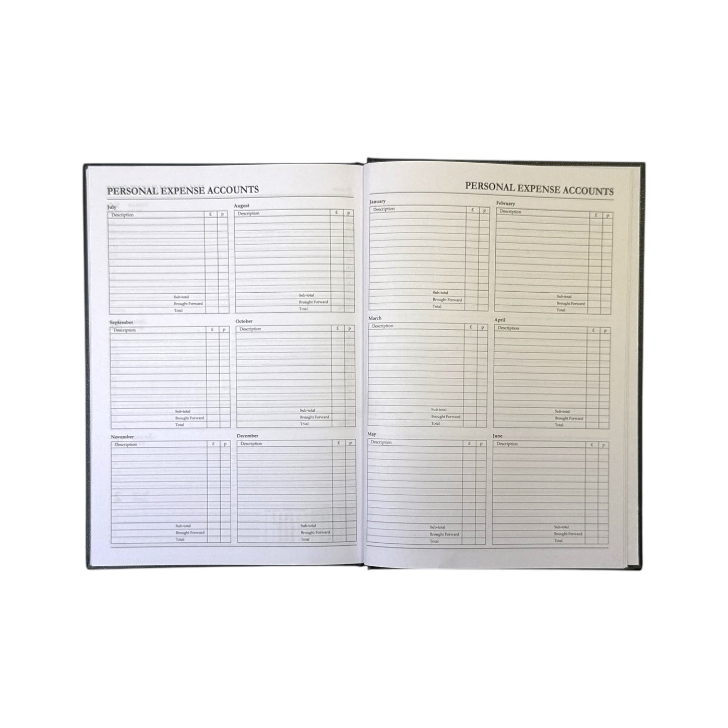 Janrax 2025-2026 A5 Week to View Blue Academic Diary