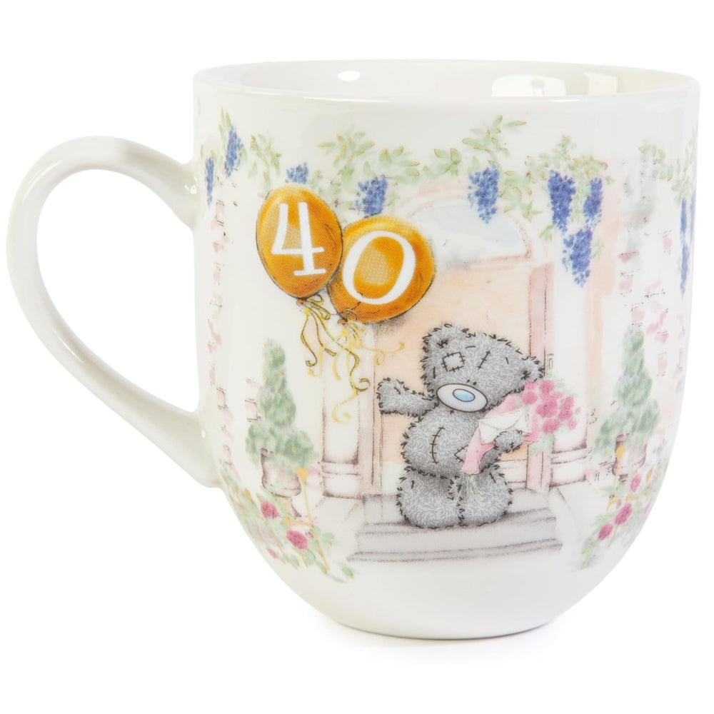Me to You Tatty Teddy Luxury Bone China Mug in Satin Lined Box 40th Birthday Gift Signature Collection