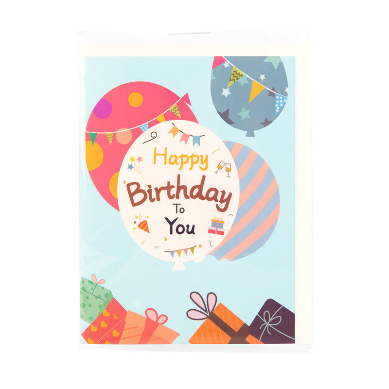 Balloon Bliss Sprinkle Joy 3D Pop Up Birthday Card