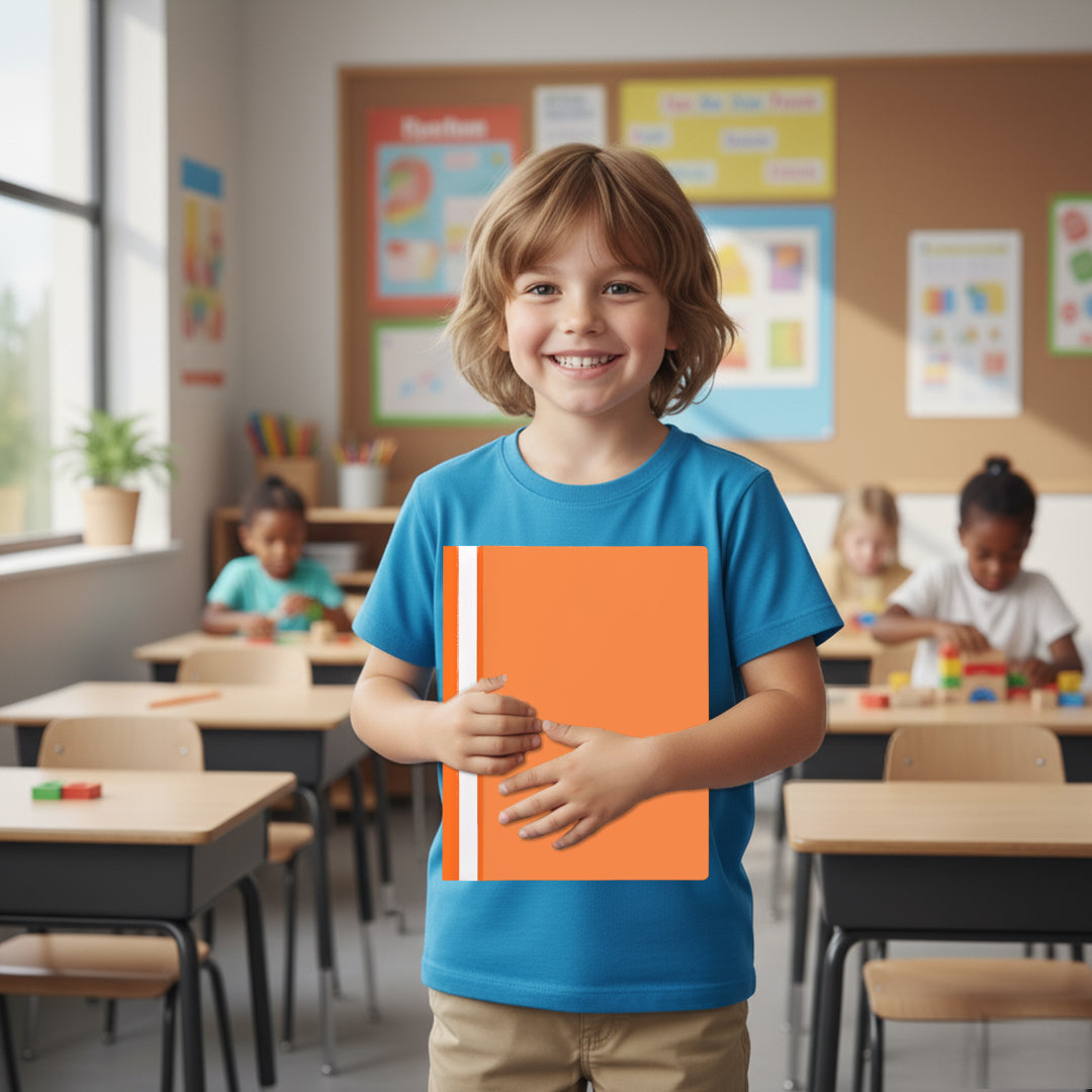 Pack of 12 Green A4 Project Folders by Janrax