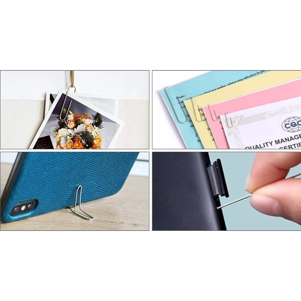 Pack of 100 Round End Paper Clips 33mm