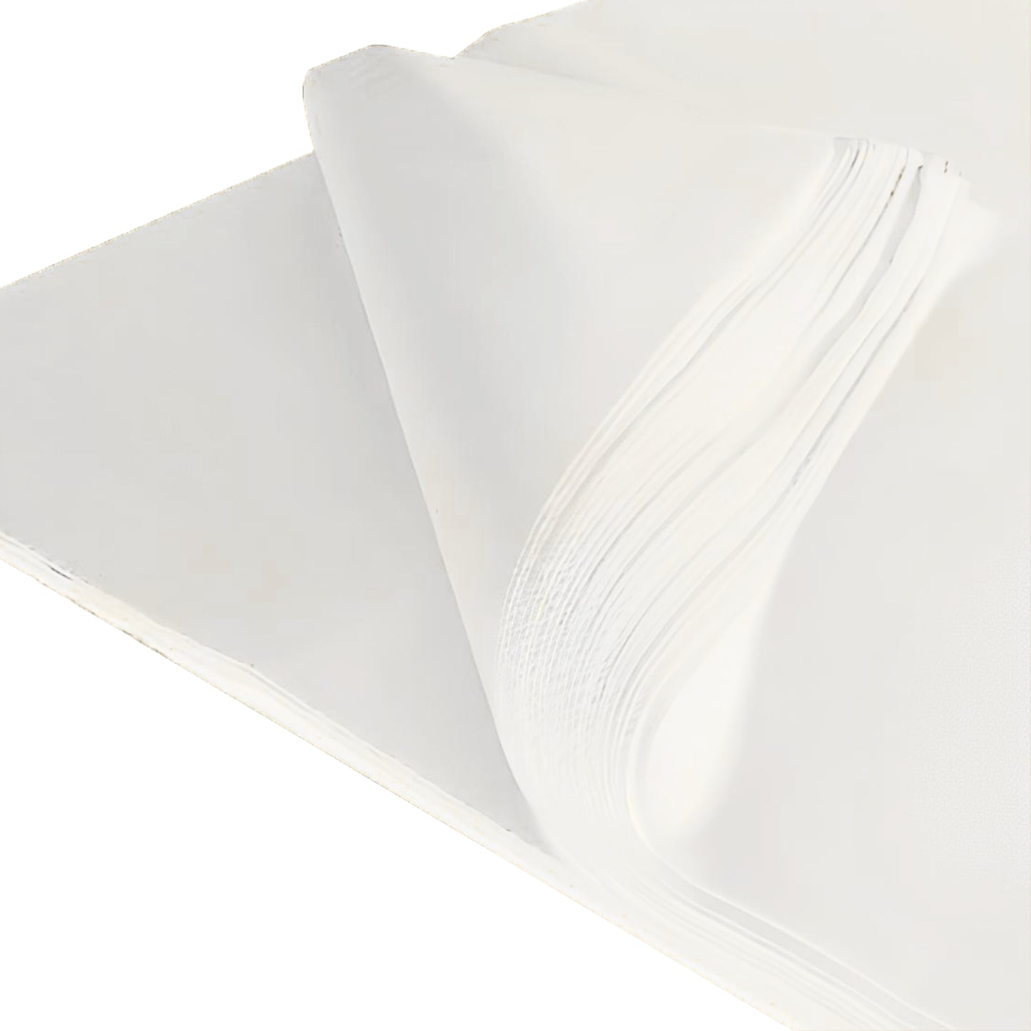 White Tissue Paper 500 x 750mm 480 Sheets Per Ream - Ideal for Gift Wrapping and Flourists
