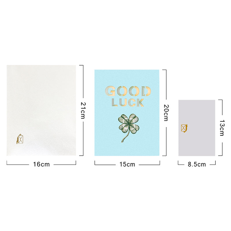 Petals of Positivity 3D Pop Up Good Luck Card