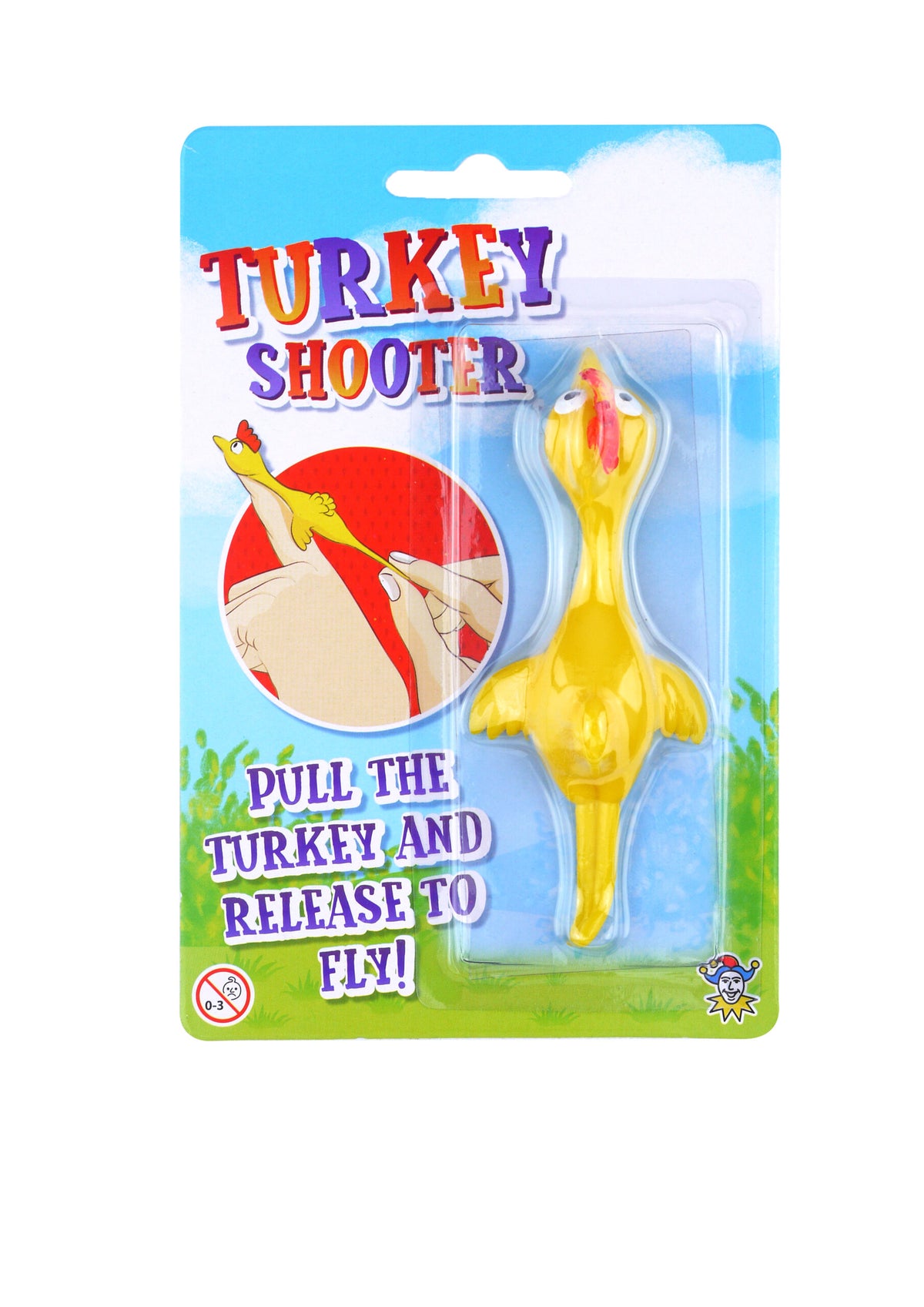 Pack of 6 Turkey Shooters (11cm) - Party Bag Favours Loot Bag Fillers Stocking Fillers