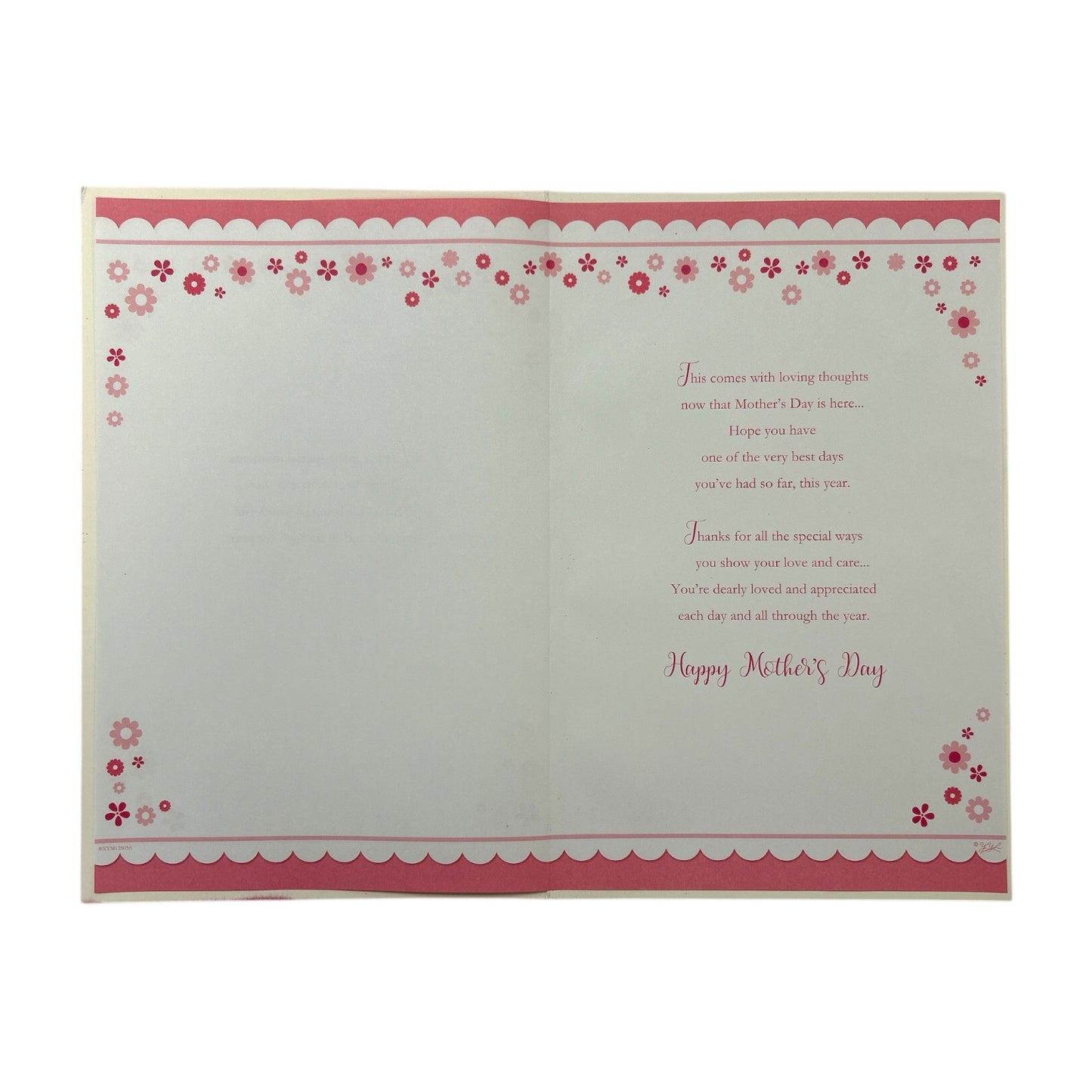 With Love From Your Daughter Flower Head Design Mother's Day Boxed Card