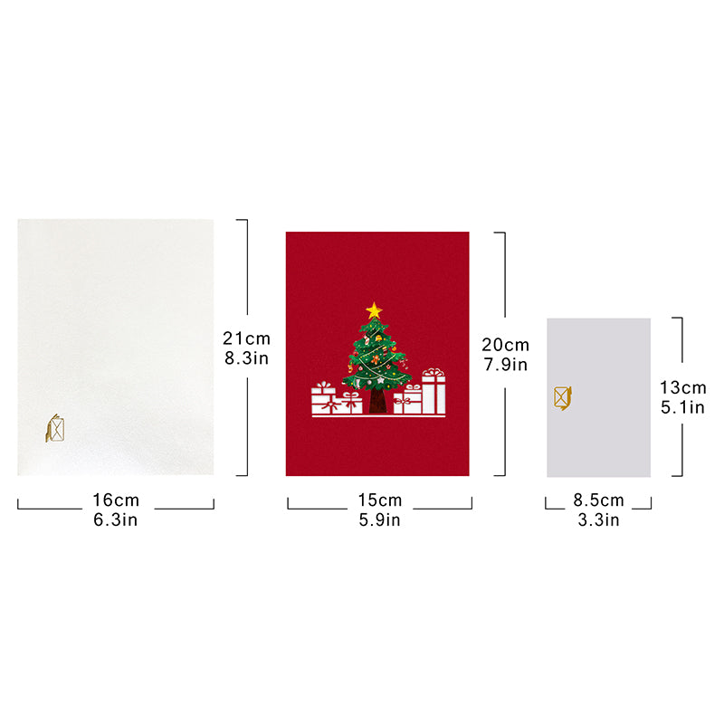 Festive Friends Money Gift 3D Pop Up Christmas Card