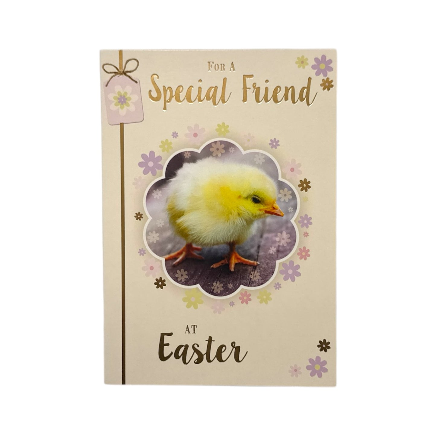 For A Special Friend Chick Design Happy Easter Card