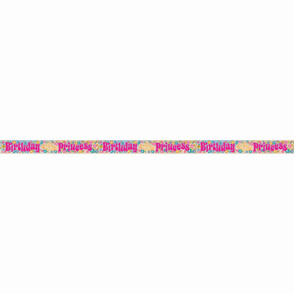 12ft Birthday Princess Prism Banner