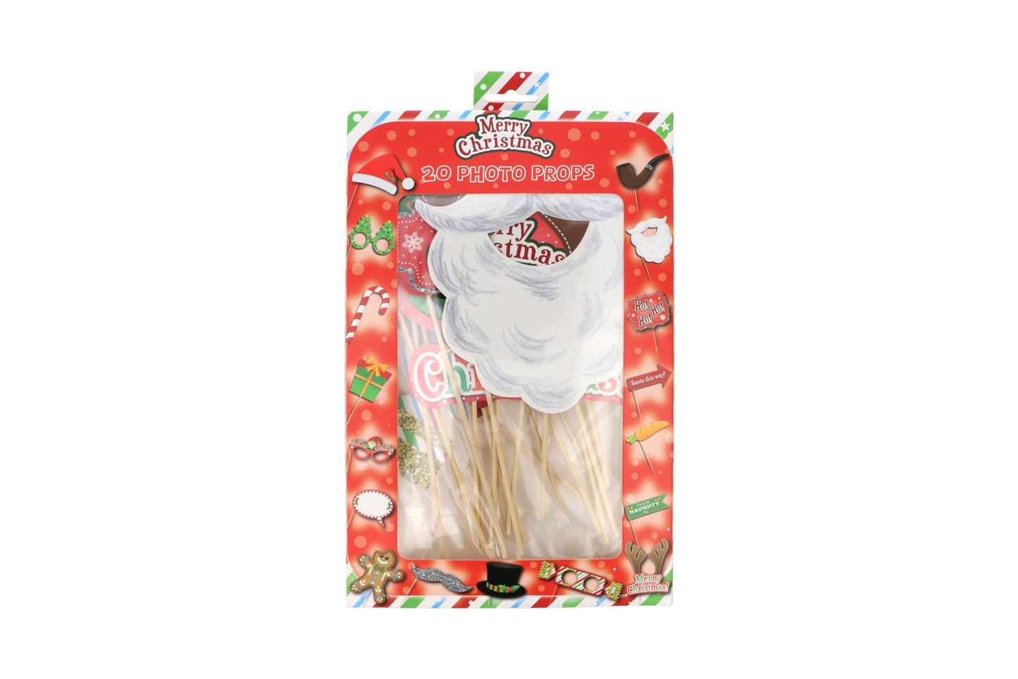 Pack of 20 Pieces Christmas Photo Props