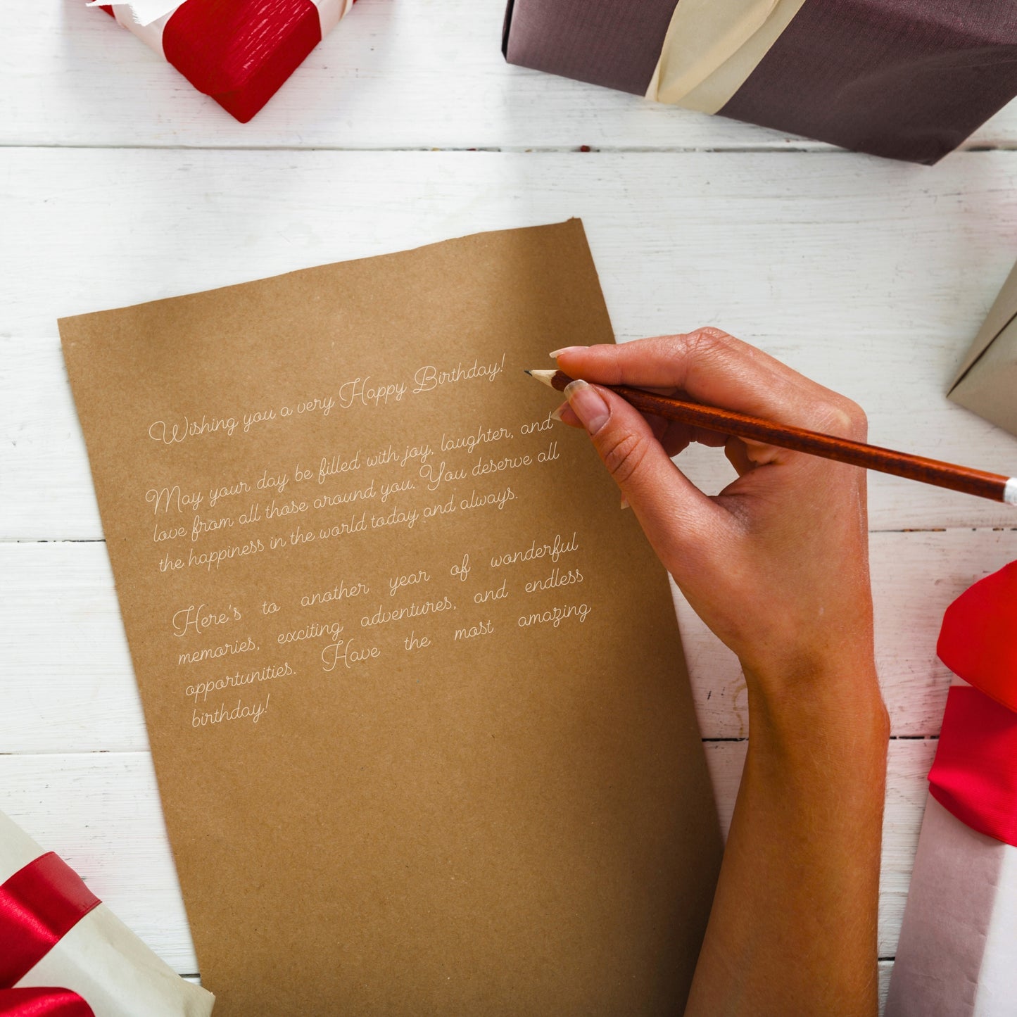 Pack of 60 A4 240gsm Kraft Card Sheets