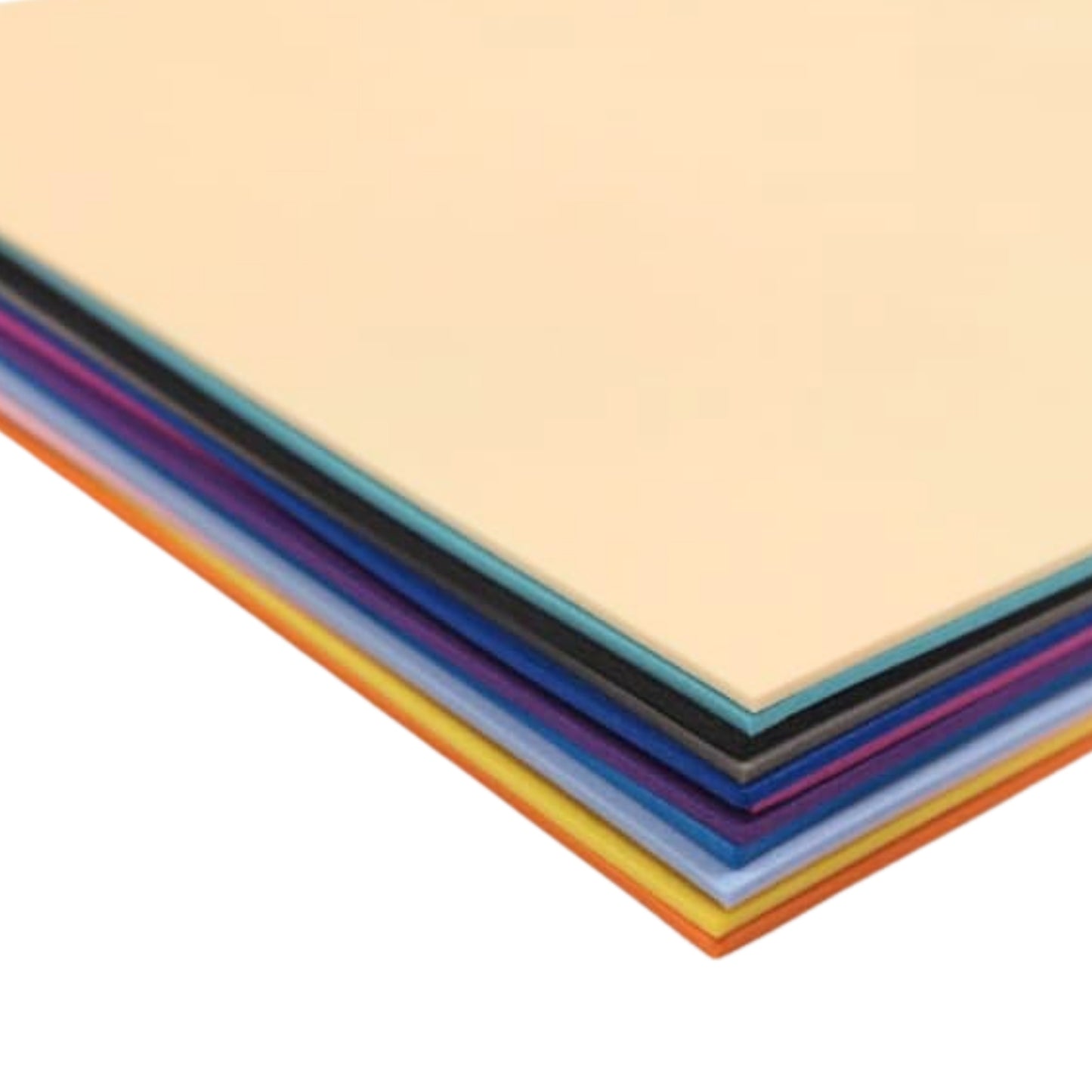 Pack of 10 A4 Light Green Coloured Eva Foam Sheets