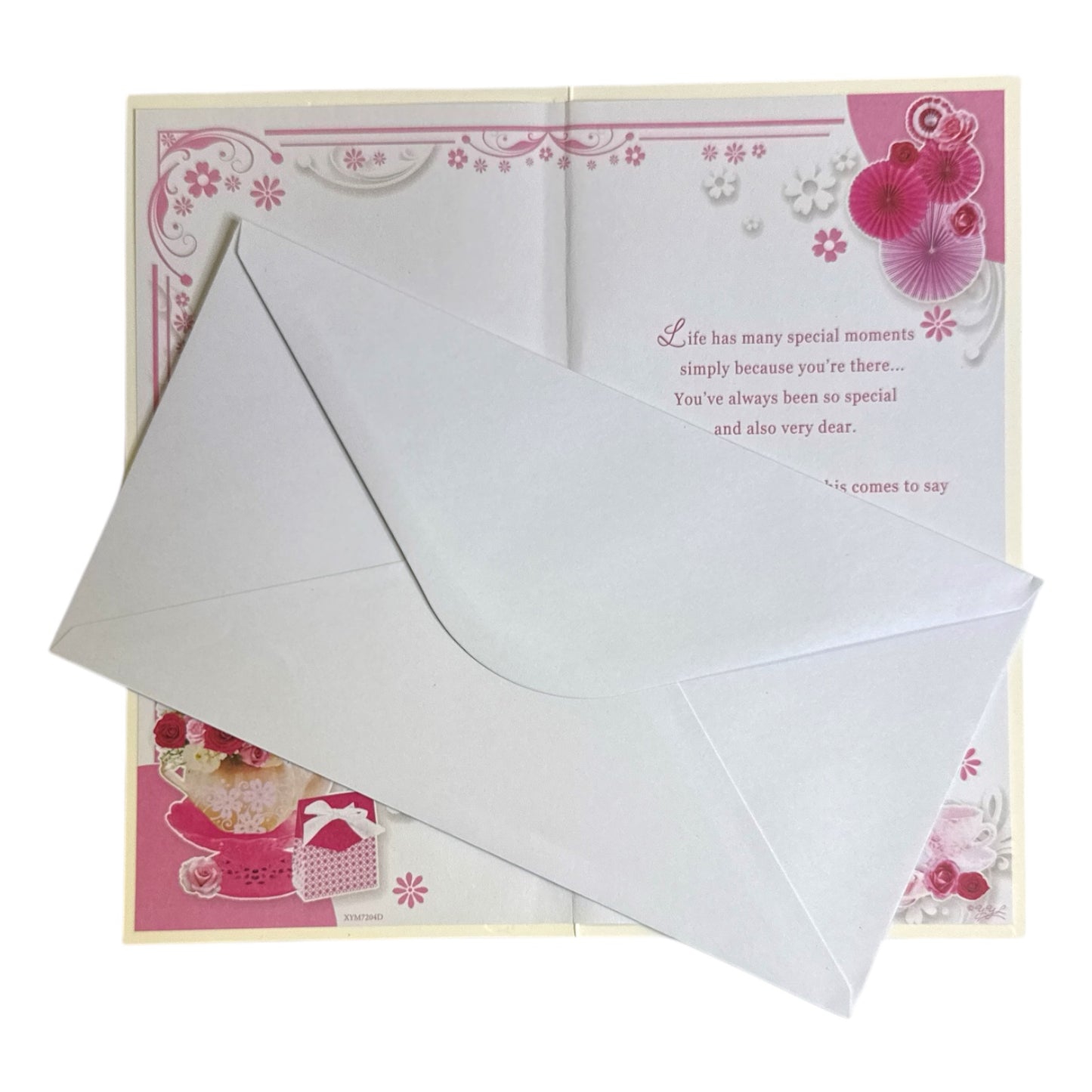 To A Special Mum Floral Tea Pot Sentimental Design Mother's Day Card