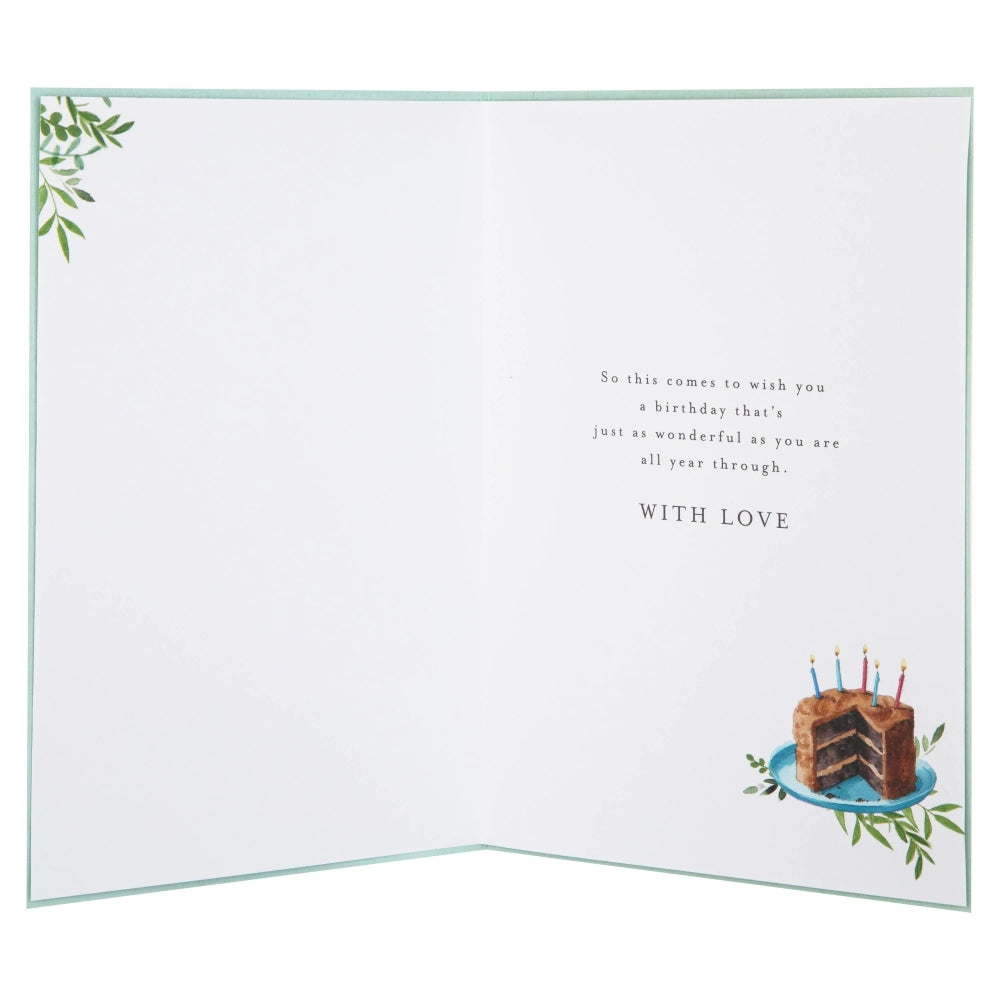 Cake Gifts & Balloons Design Grandson Birthday Card