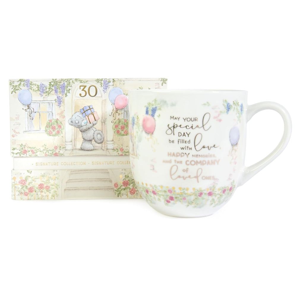 Me to You Tatty Teddy Luxury Bone China Mug in Satin-Lined Box 30th Birthday Gift Signature Collection