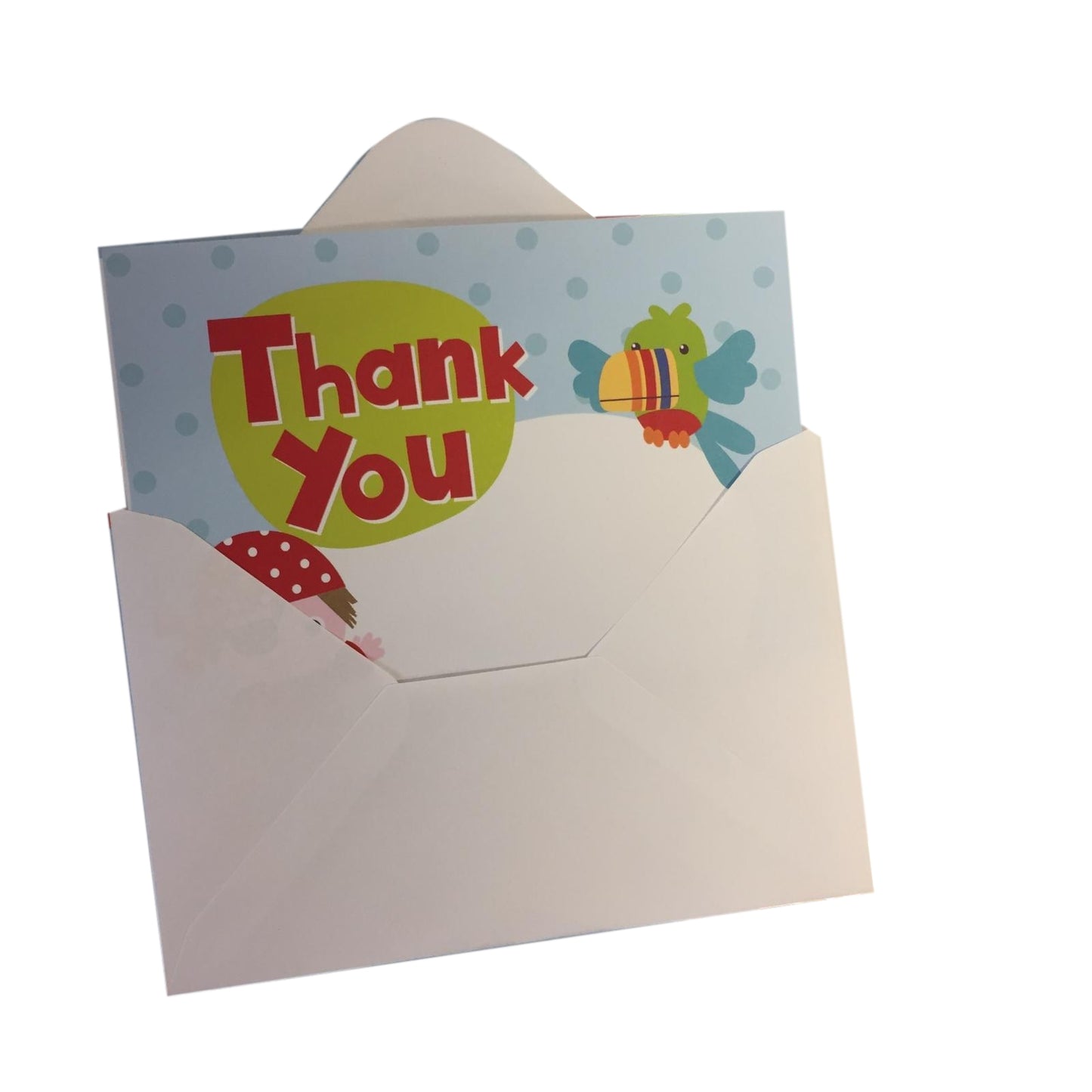 Pack of 20 Boys Pirate Thank You Sheets and Envelopes