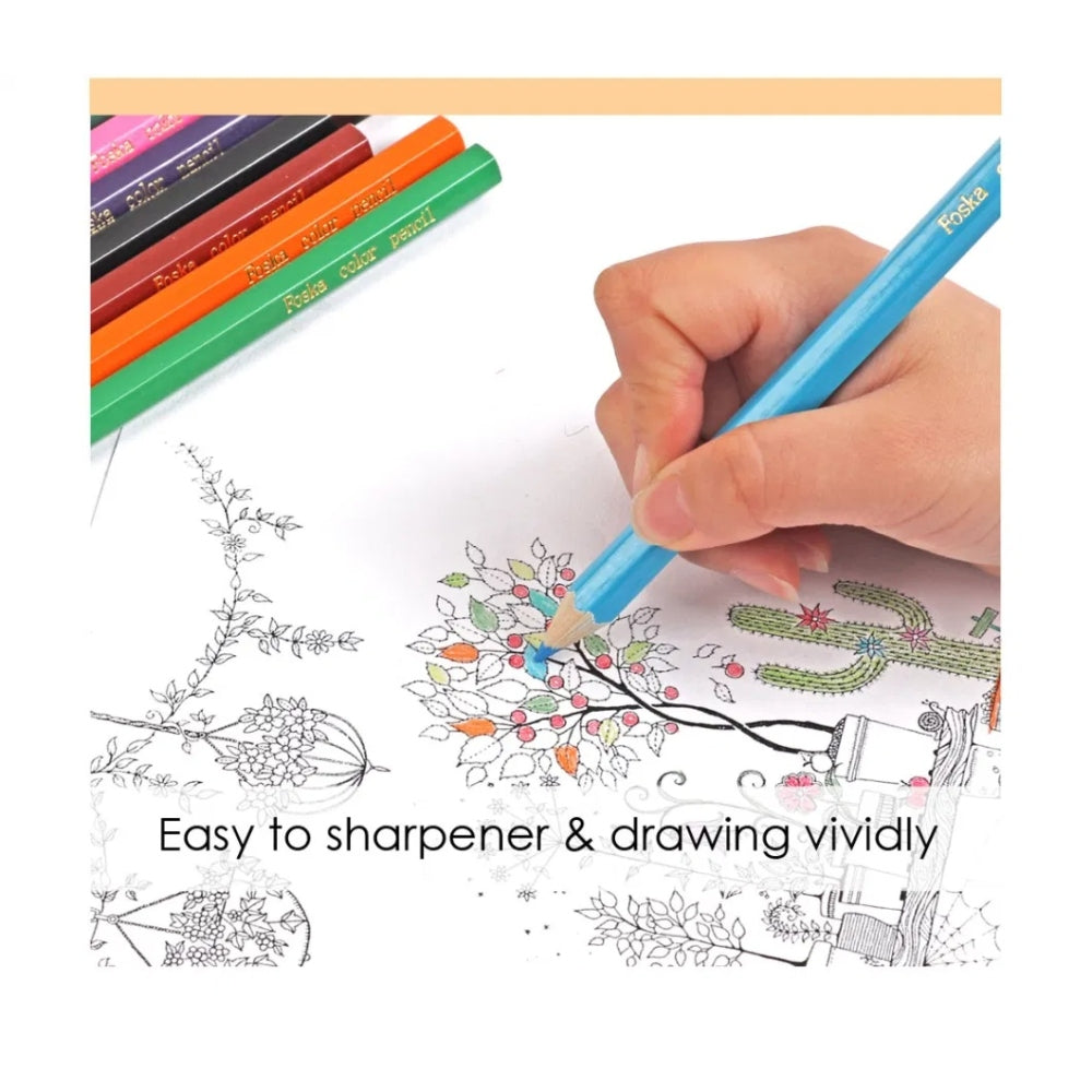 Pack of 12 Jumbo Assorted Colouring Pencils