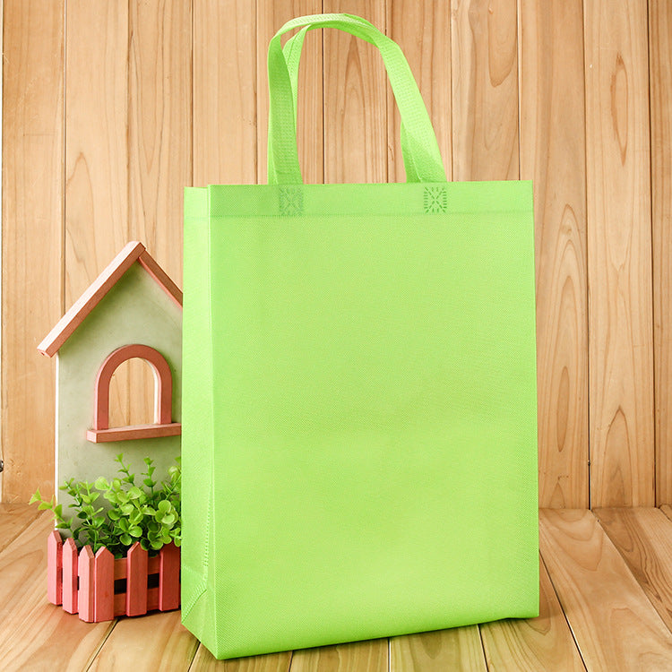 Pack of 25 Yellow Coloured 35x41x12cm Non-Woven Bags with Handle