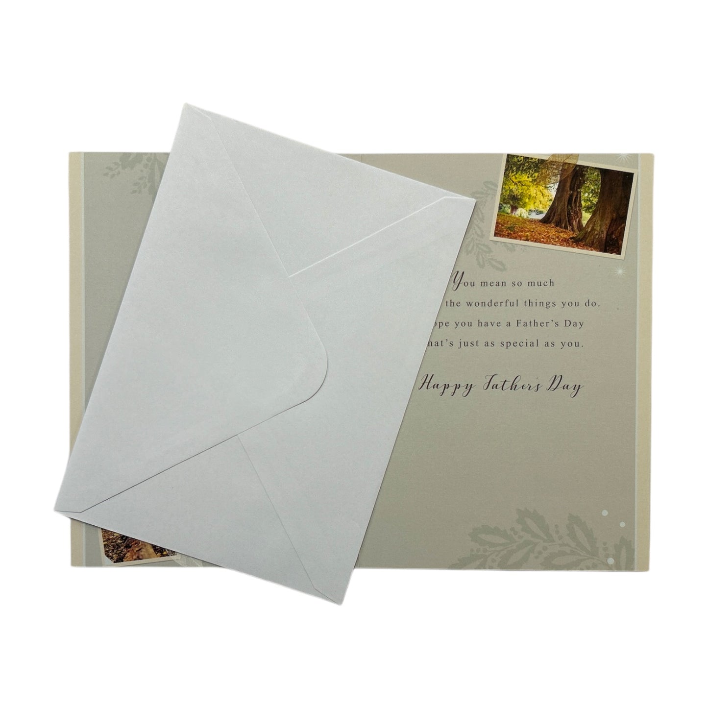 To A Special Dad Photographic Forest Design Father's Day Card