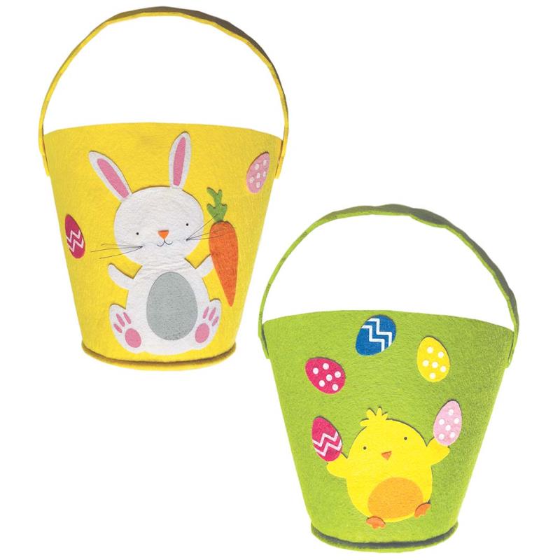 Single Easter Large Felt Bucket