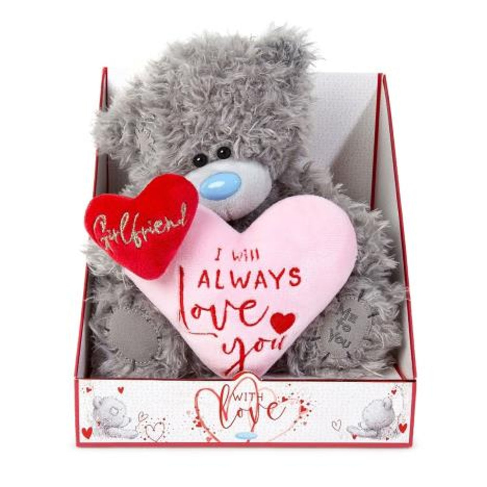 Me to You Bear 9" Girlfriend Padded Heart Verse
