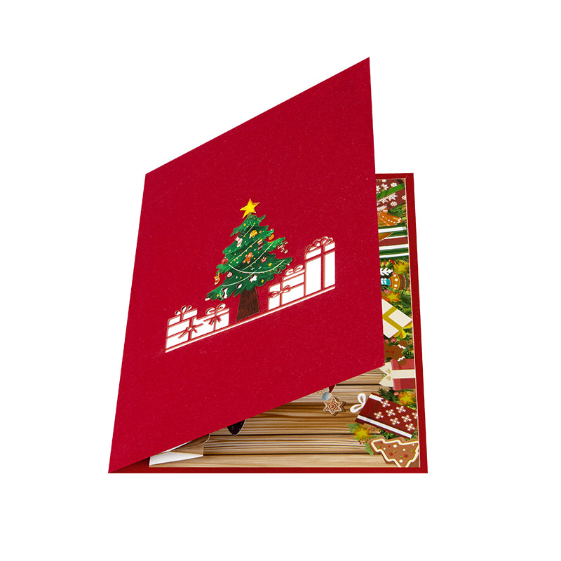 Festive Friends Money Gift 3D Pop Up Christmas Card