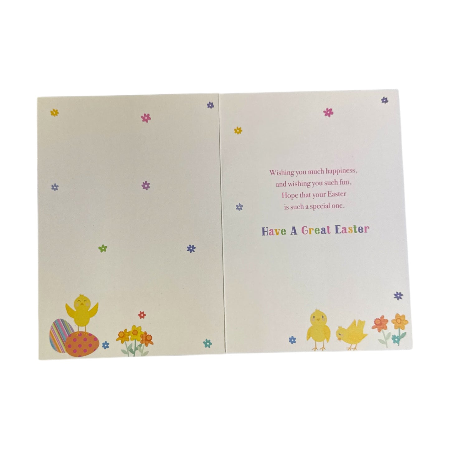 To Dear Godson Vibrant Patterns Bunting Design Easter Card