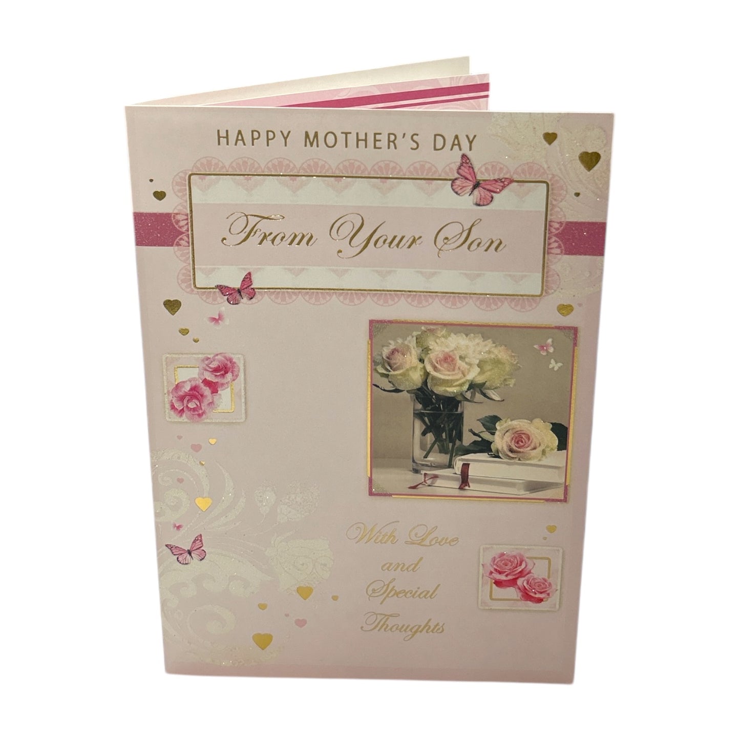 From Your Son Beautiful Bouquet Design Floral Mother's Day Card