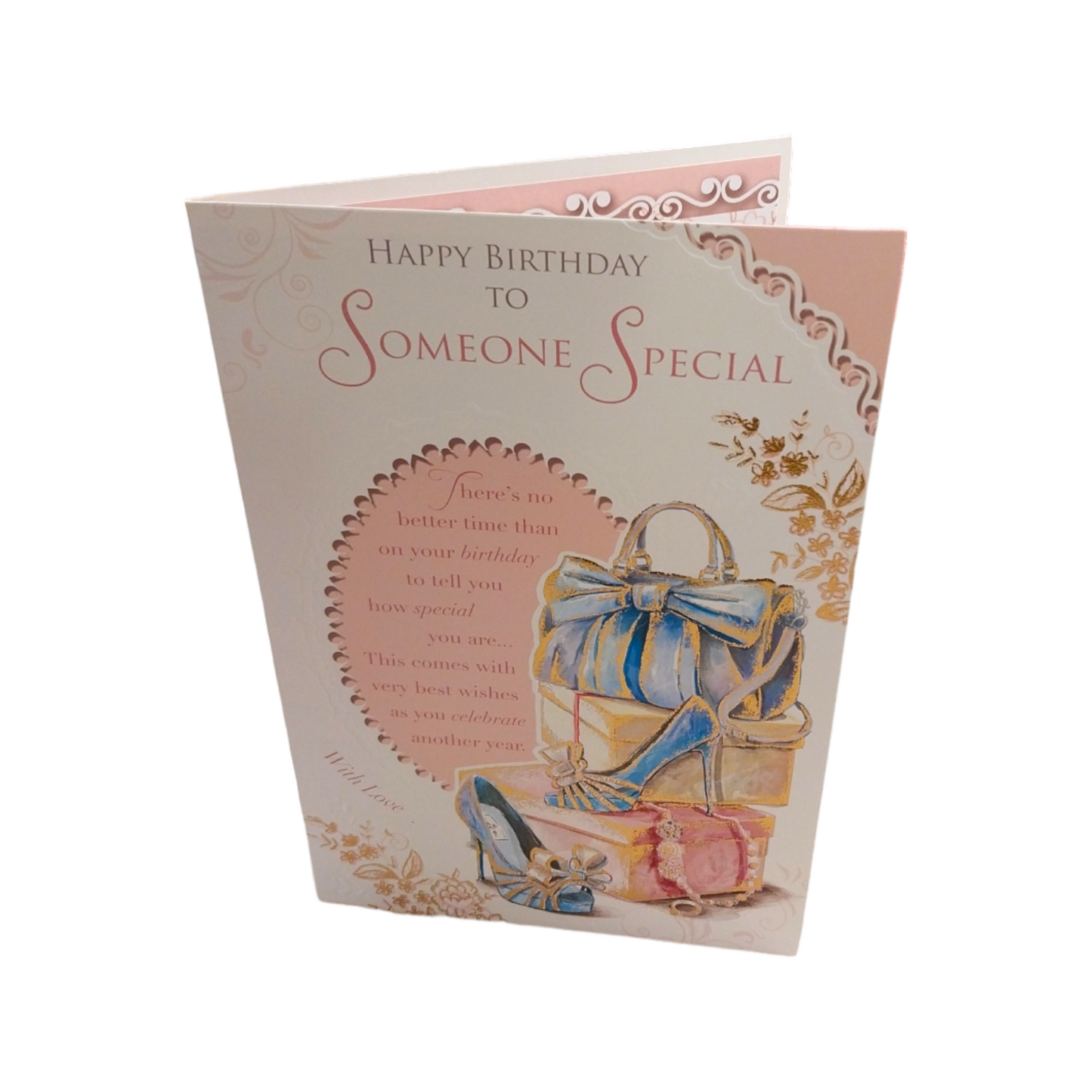 Happy Birthday To Someone Special Sentimental Words Greeting Card
