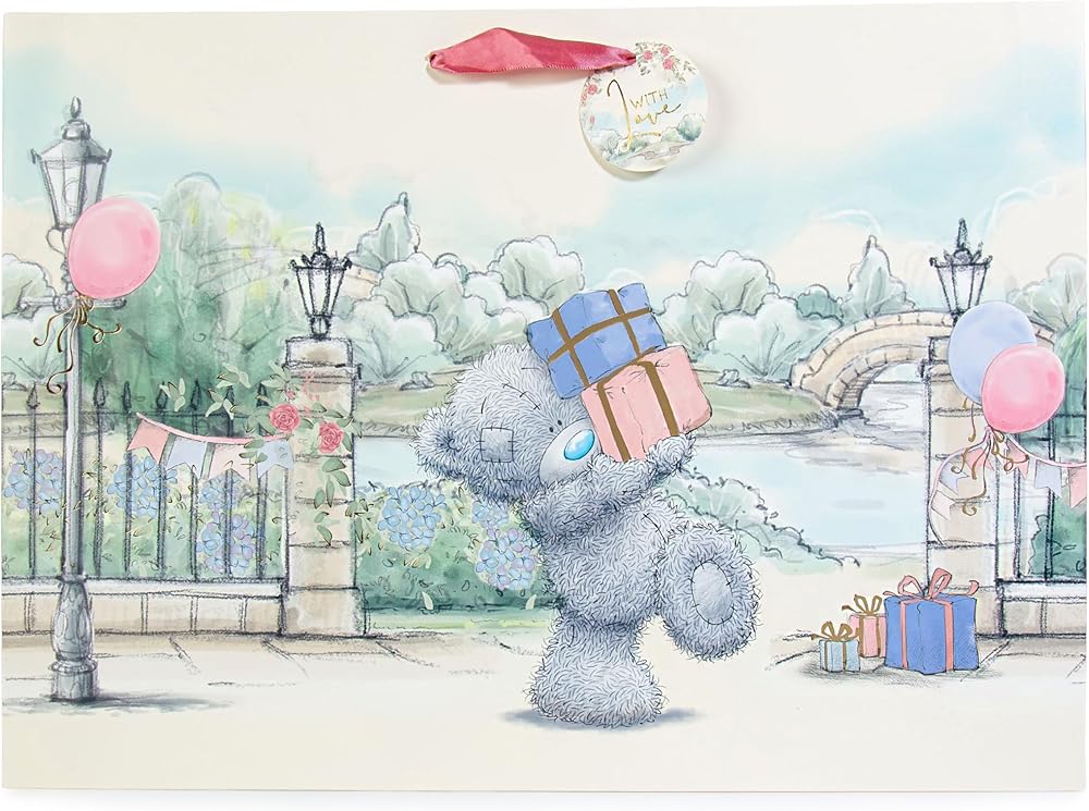 Me to You Tatty Teddy Extra Large Luxury Gift Bag For Any Occasion Official Collection