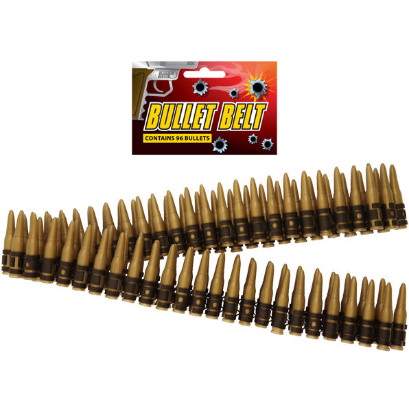Bullet Belt 162Cm With 96 Bullets