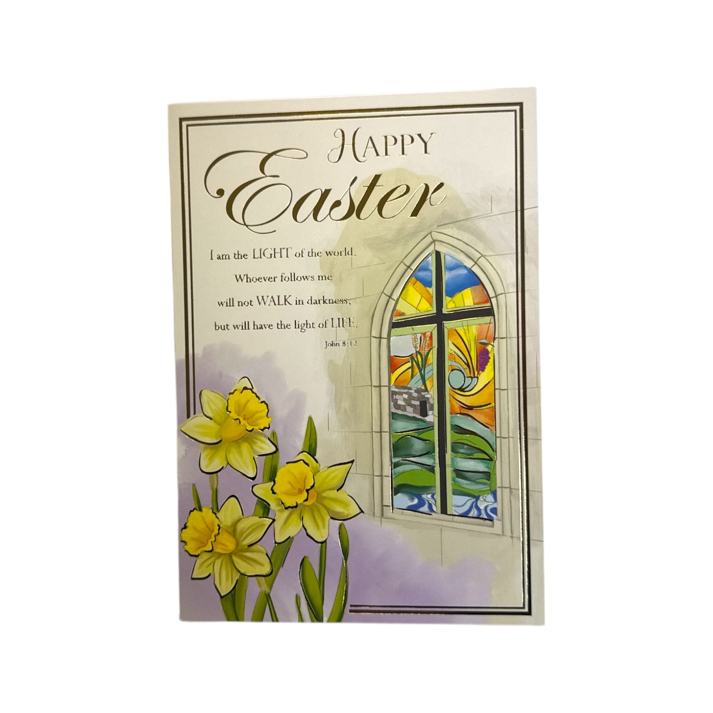 Light Of The World Religious Blessings Easter Card
